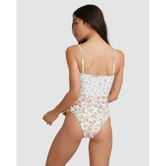 Billabong BNWT This Gypsy Cut Out One Piece Swimsuit Women's Size 12 RRP $120 - Picture 3 of 11